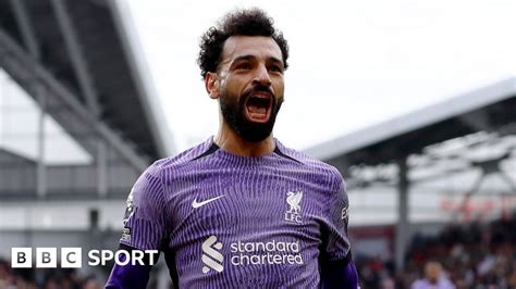 Brentford 1 4 Liverpool Mohamed Salah Scores On Return As Reds Extend