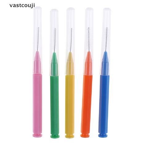 Vastcouji Pcs Lote Escova Interdental Dentes Fio Dental Palito De