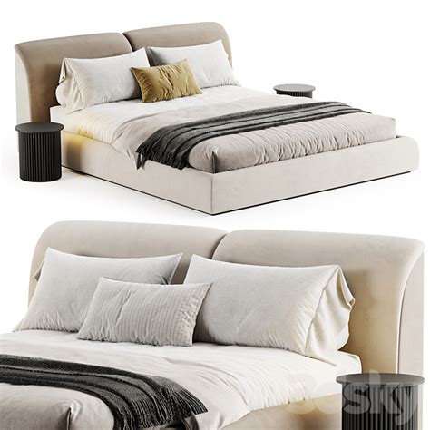 Master Bed By Formitalia Bed 3d Model