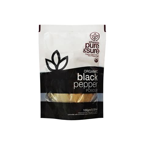 Order Pure And Sure Organic Black Pepper Powder100gm