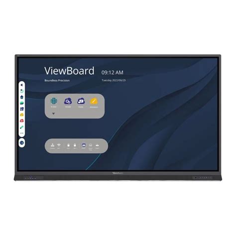 ViewSonic IFP7552 1TAA 75 ViewBoard Interactive Flat Panel Display