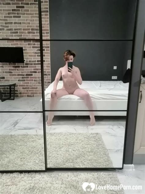 Babe With Short Hair Tries On Some Stockings 37 Pics XHamster