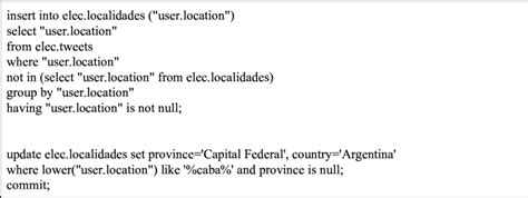 Ejemplo De Instrucci N Para La Normalizaci N De Los Datos De Ubicaci N