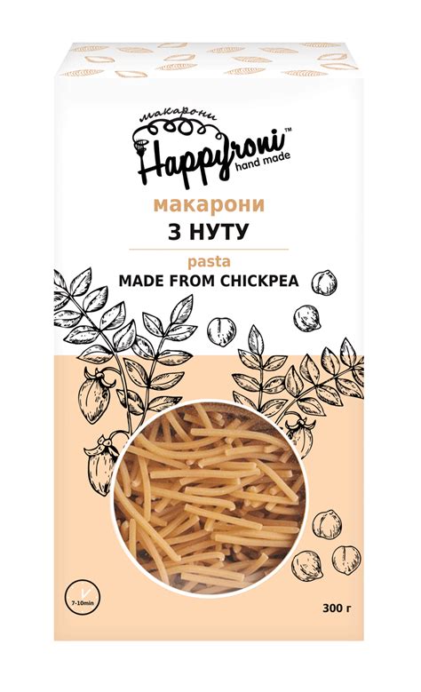 Вермішель з нуту, 300 г - Happyroni