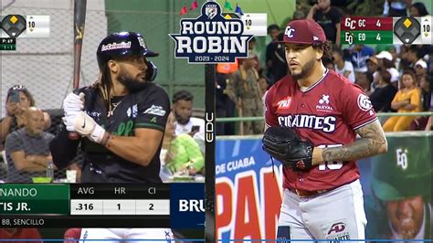 Resumen Gigantes Del Cibao VS Estrellas Orientales Round Robin 03 01