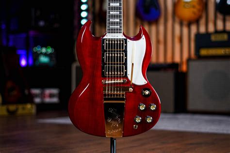 Epiphone Limited Edition Joe Bonamassa Sg Custom In Dark Wine Red