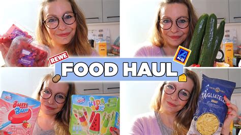 Food Haul Aldi Rewe Inkl Essensplan Wocheneinkauf April