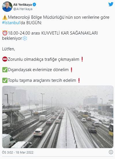 İstanbul Valisi saat verip uyardı Zorunlu olmadıkça trafiğe çıkmayın