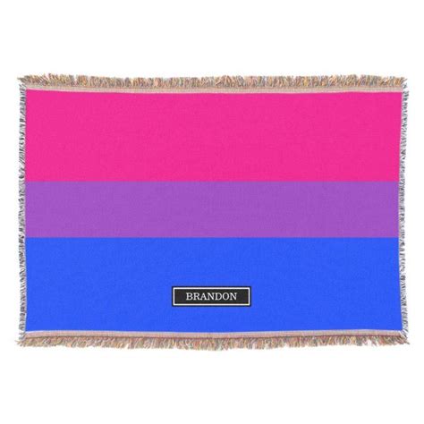 Flag Blankets And Throws Zazzle Bisexual Pride Flag Bisexual Pride