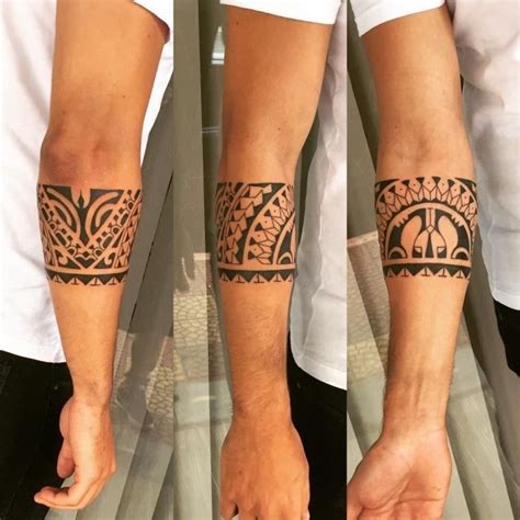 1001 Ideen für ein Tribal Tattoo für Männer und Frauen Forearm band