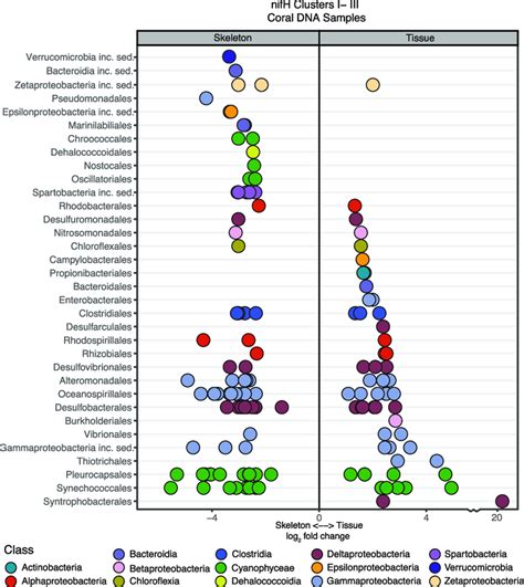 Differential Gene Abundance Analysis Deseq Of Nifh Asvs From