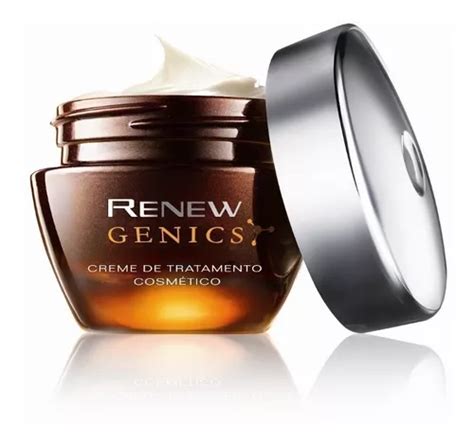 Creme Anti Idade Renew Genics Noite 30g Avon MercadoLivre