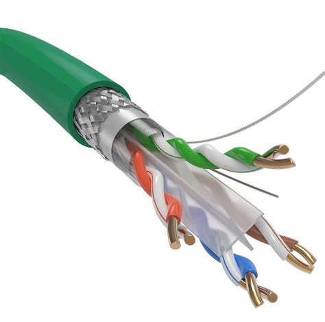 Shielded Network STP FTP CAT6 Cable CAT6A Certifier LAN Cat 6 SFTP LAN