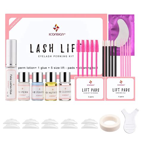 Iconsign Lash Lift Kit Eyelash Perm Set Semi Permanent Eyelash Perming