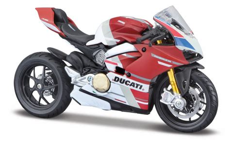 Model Metalowy Motocykl Ducati Pani Gale V Corse Z Podstawk