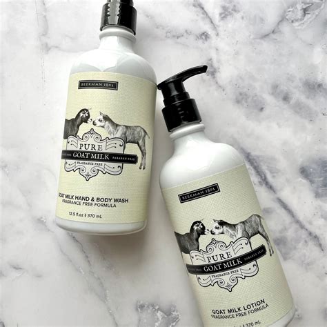 Pure Goat Milk Unscented Hand Wash The Hens Kitchen Shoppe