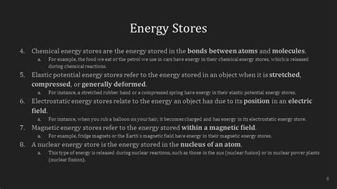 Edexcel Igcse Physics 18 Energy Energy Stores Efficiency And Sankey Diagrams Ppt Download