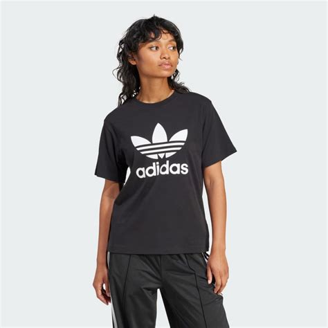 Adidas Trefoil Regular Tee Black Adidas Australia