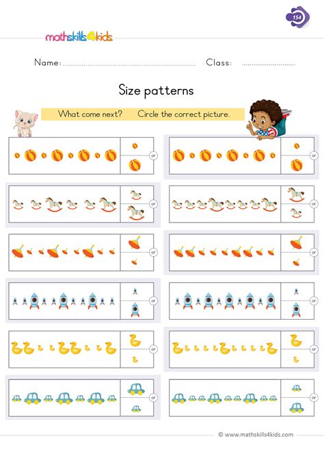 1st Grade Free Printable Pattern Worksheets Fun And Engaging Activities