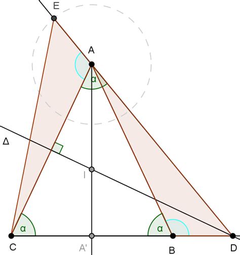 Deux Triangles Isoc Les Geogebra