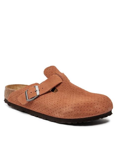 Birkenstock Klapki Boston Pomara Czowy Modivo Pl