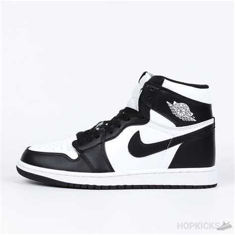 Nike Air Jordan 1 High Black White Dot Perfect