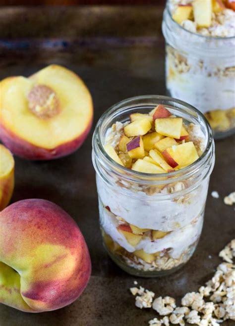 Peach Parfaits Naturally Sweetened And Easy Meal Prep Recipe