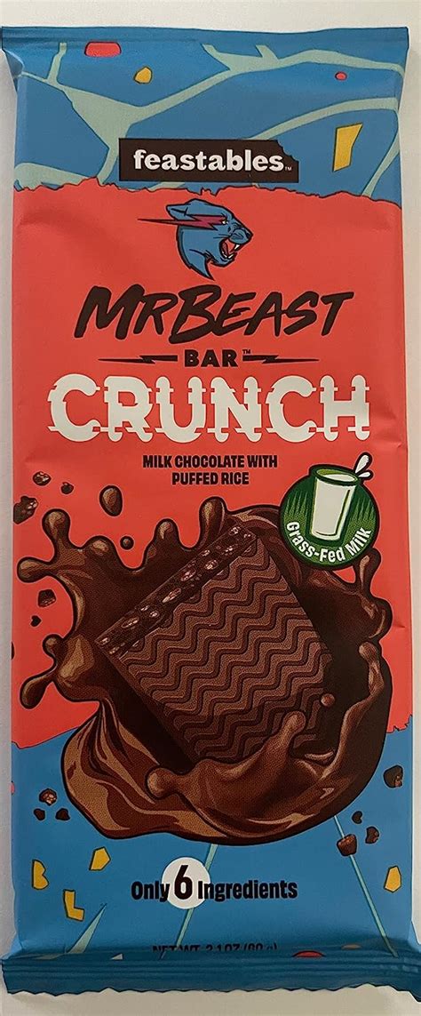 Buy Barres De Chocolat M Beast NOUVEAU Crunch Au Chocolat Au Lait