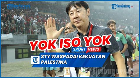 Jelang Timnas Indonesia Vs Palestina Shin Tae Yong Puji Kekuatan Lawan