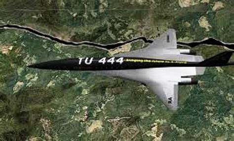 Blog On World Of Civil Airplanes Tupolev Tu 444 Supersonic Business Jets