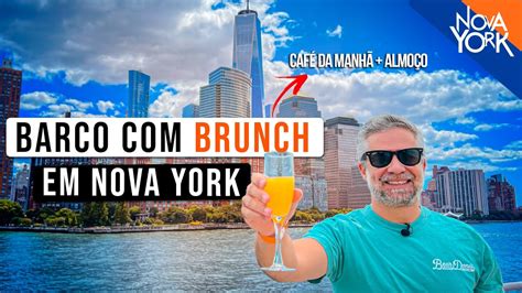 Passeio De BARCO BRUNCH Em Nova York YouTube