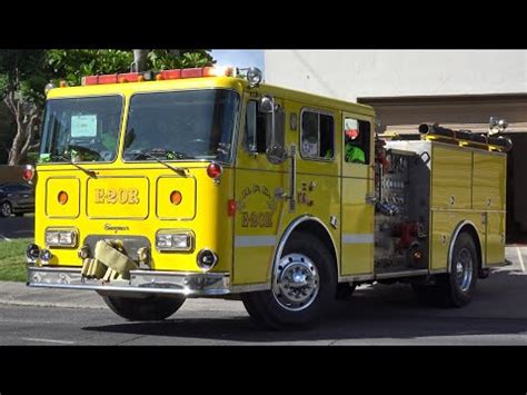 Honolulu Fire Dept Reserve Engine Responding Youtube