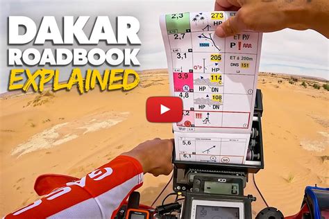 C Mo Funciona El Roadbook Del Rally Dakar Explicado Por Sam Sunderland