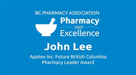 Meet The 2020 Bcpha Pharmacy Excellence Award Winners Bc Pharmacy