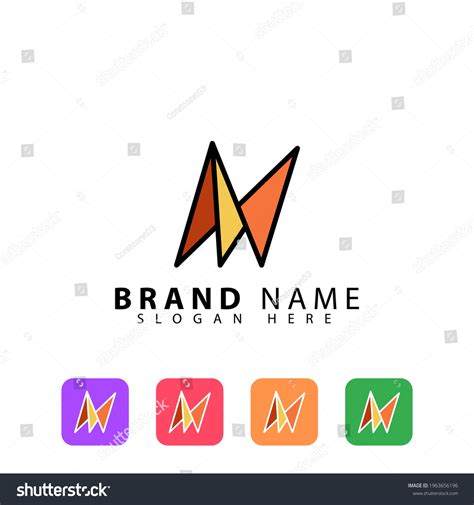 Logo Design Applications Start Companies Stock Vector Royalty Free