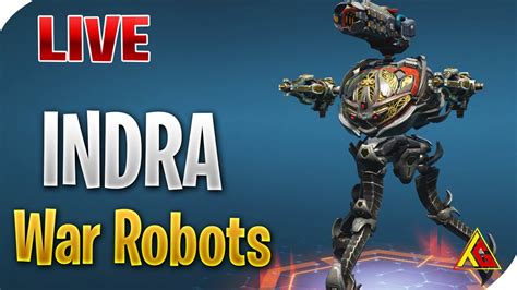 War Robots Live Indra Titan Gameplay Tushar Yt Youtube