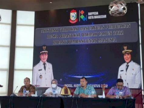 Jelang Finalisasi Bappeda Kota Makassar Evaluasi Rencana Program