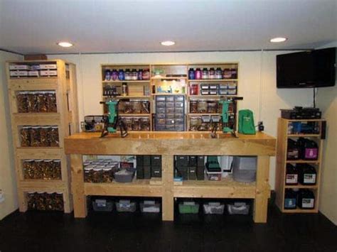 Top 60 Best Reloading Bench Ideas Room Designs