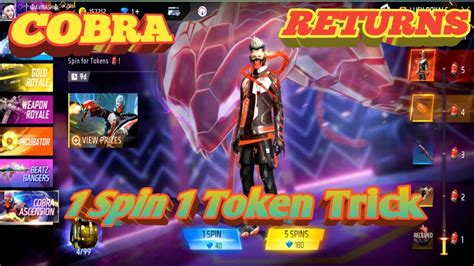 Free Fire Cobra Bundle Return Cobra Bundle Return Event Free Fire Max Cobra Bundle 1spin 1