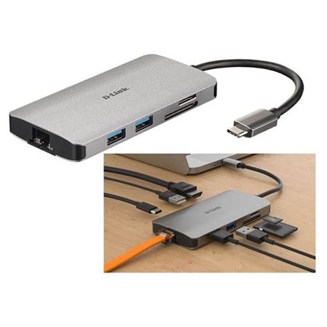 D Link USB C HUB 8 In 1 DUB M810 Hub Aktivna Next Ba Online