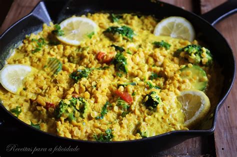 Receita do Caril de Lentilhas Legumes Receitas de Culinária TV