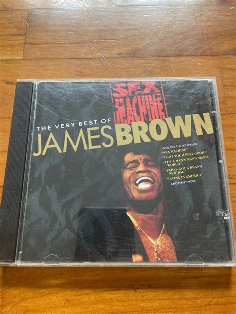 The Very Best Of James Brown Sex Machine CD Hobbies Toys Music Media CDs DVDs On Carousell