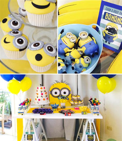 Kara S Party Ideas Minion Themed Birthday Party With So Many Cute Ideas