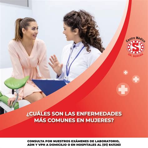 ¿cuáles Son Las Enfermedades Más Comunes En Mujeres Centro Médico Dr