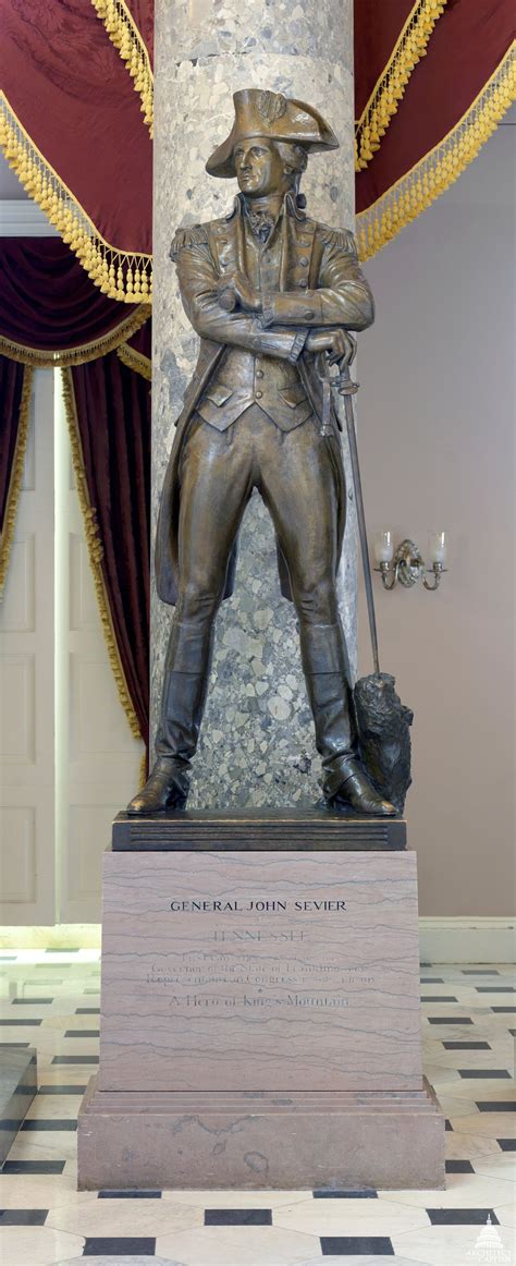 This Statue Of John Sevier Was Given To The U S Capitol National