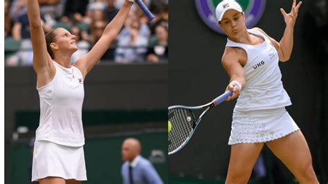 Ashleigh Barty And Karolina Pliskovas Path To The Wimbledon Final Opoyi