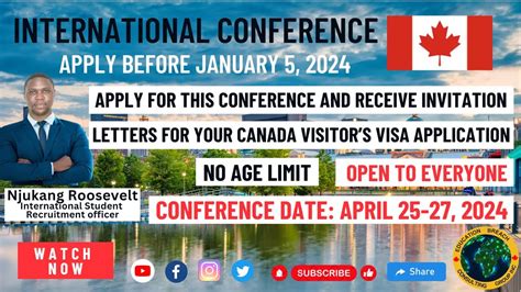 Fully Fundedself Funded Conferences In Canada For 2024 Open To