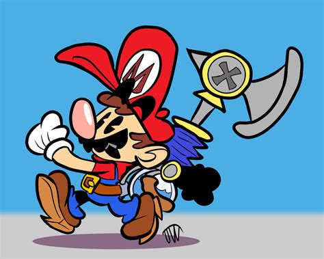 Mario and Fludd by JoeyWaggoner on DeviantArt