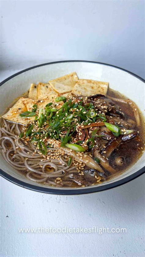 Vegan Wonton Noodle Soup The Foodie Takes Flight