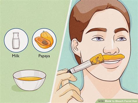 3 Ways To Bleach Facial Hair Wikihow